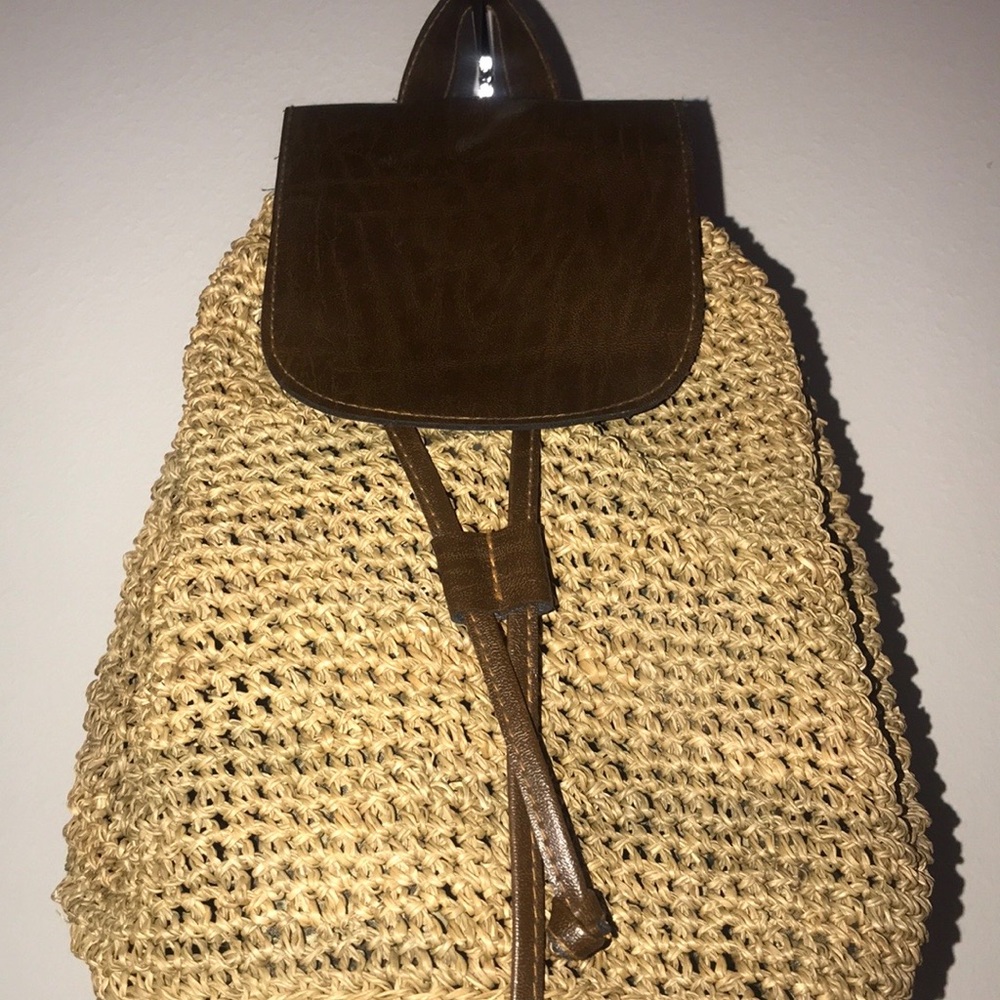 Cappelli Straworld Backpack genuine leather - Picture 4 of 15